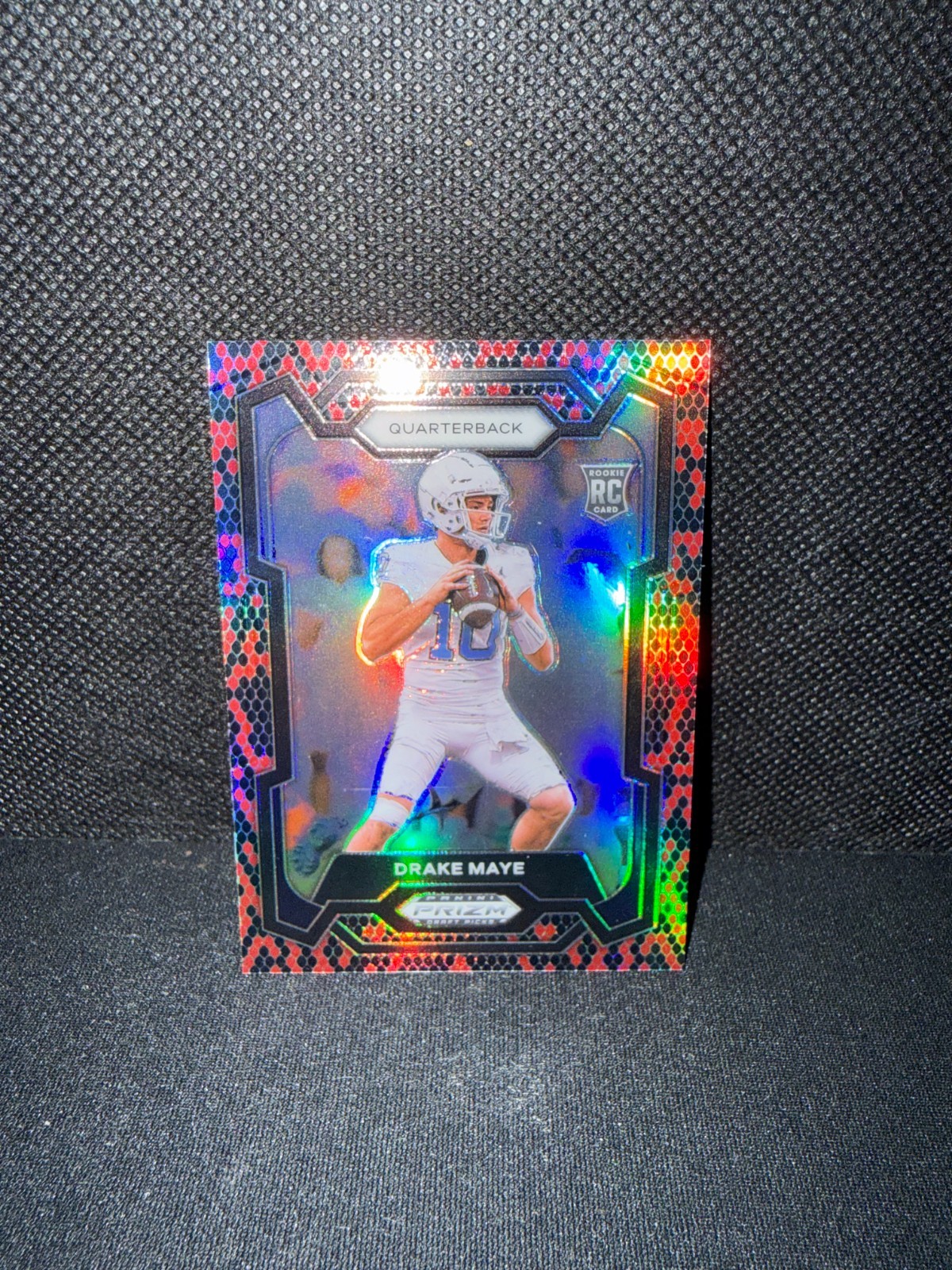 Panini 2024 Prizm Draft Picks Drake Maye #103 Snakeskin Rookie UNC- SSP Case Hit