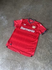 Bayer Leverkusen 2022/2023 Home Jersey Men’s Size XL Red Castore Soccer Football