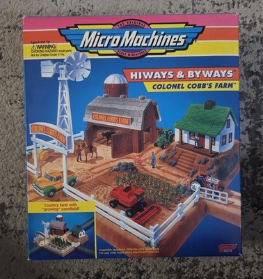 1994 Micro Machines Hiways & Byways Colonel Cobb's Farm Sealed New Old Stock