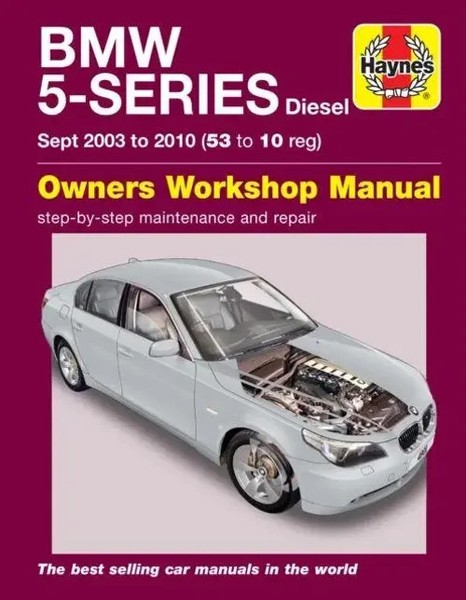 BMW 5 Series Diesel (Sept 03 - 10) Haynes Repair Manual | 45202 | Publishing-image
