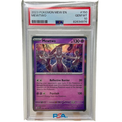 Mewtwo 150/165 Sv: Scarlet & Violet 151 Holo PSA 10 GEM MINT