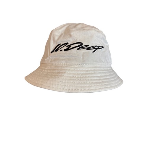 10. Deep spell out white bucket hat tenth division L/XL