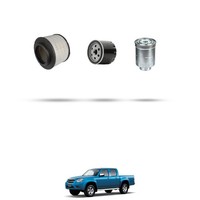 Hoffcar Wartungsset - 3 Filter FüR Mazda BT-50 2.5 105KW Ab 2006