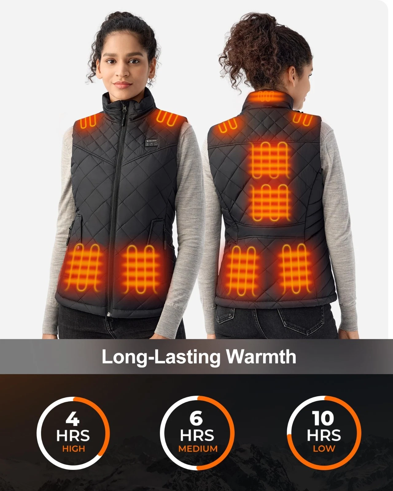 Rechargeable Heated Vest Battery Pack 16000mAh 7.4V, Power Bank for Heated Jacke - product detail image 4