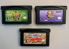 Lot of 3 Nintendo Game Boy Advance Games - Tak - Monster Truck - All Grown Up