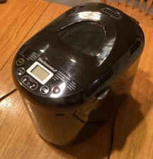 Elite Gourmet EBM8103B Programmable Bread Maker Machine - Black