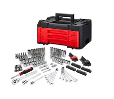 CRAFTSMAN 242-Piece Mechanics Tool Set With Hard Case SAE Metric Polished Chrome