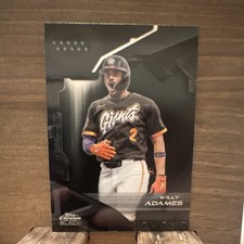 Topps Willy Adames San Francisco Giants 2026 Chrome Black Base Set #158
