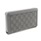 Portefeuille Gucci Offidia GG Supreme marque Gucci toile enduite PVC longueur ronde GG