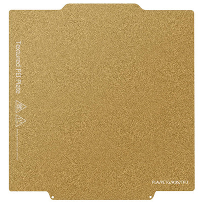 Creator 5 Double Sided Textured Build Plate for Flashforge 3D Printer Gold |