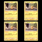 4x Pikachu 027/078 Sword Shield Pokemon GO 2022 Pokemon Cards Playset Play Set