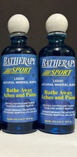Batherapy Sport Liquid Bathe Away Aches & Pain by Queen Helen - 2 Pack /16 fl oz