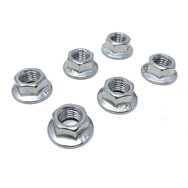 Rear Sprocket Nuts Stainless Steel for Kawasaki ZX-6R ZX636 Ninja