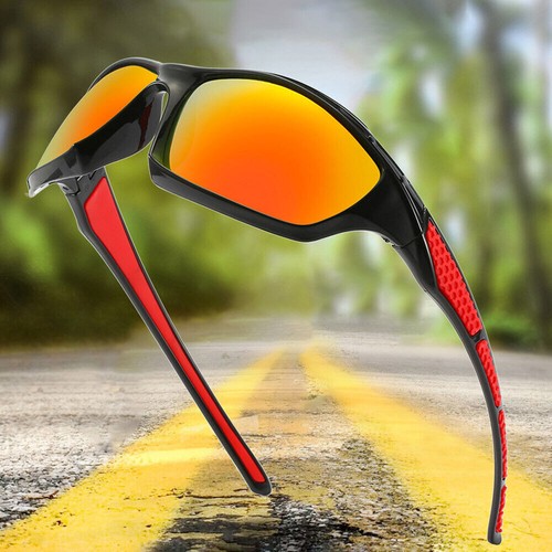 Occhiali da sole fotocromatici polarizzati da uomo sport guida esterna occhiali da sole UV400 - Foto 4 di 11