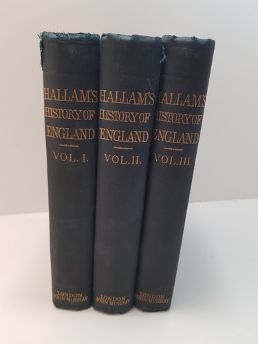 THE CONSTITUTIONAL HISTORY OF ENGLAND - Henry Hallam 1897 (3 volumi completo) - Picture 8 of 24