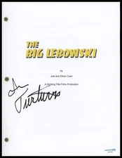 John Turturro "The Big Lebowski" AUTOGRAPH Signed Jesus Script Screenplay B ACOA