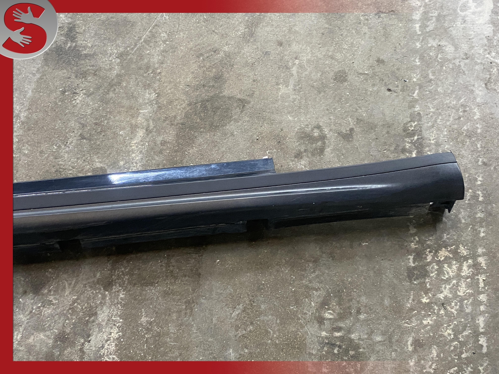 14-17 Maserati Ghibli Right Side Rocker Skirt Molding Trim Panel Black Oem