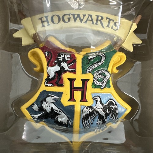 Hogwarts Crest Hallmark Ornaments Harry Potter Christmas Tree NEW Box distressed