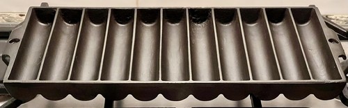 E Brot 11-Stock Pfanne, Wagner Ware, Sidney, Ohio, Diamond Mark, 1900-1940 - Bild 4 von 12