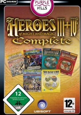 HEROES OF MIGHT AND MAGIC 4 + 3 +AddOns Deluxe Gold Complete Top Zustand
