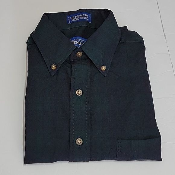 PENDLETON MEN'S  LONG SLEEVE BUTTON DOWN WOOL  SH… - image 11