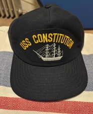 USS Constitution Military Navy Hat - Original Authentic Made in the USA