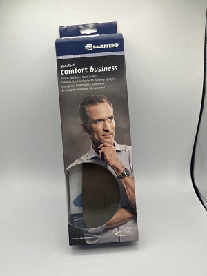 Globotec Bauerfeind Comfort Shoe Insoles Size Mens 10 New in box