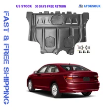 Front Skid Plate For VW Jetta 2019-2024 Impact Resistant Engine Guard Cover