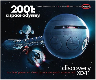 MOEBIUS 1/144 2001: A SPACE ODYSSEY Discovery XD-1 Plastik Modellbausatz NEU