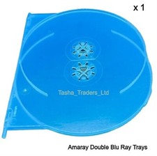 1 x Doppel Amaray Blu Ray Tabletts passen in ...