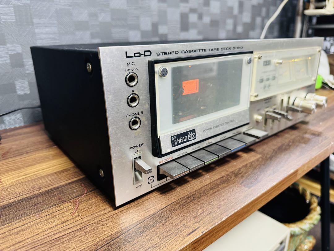 HITACHI Hitachi Cassette Deck Lo-D HA-610 Integrated Amplifier | eBay