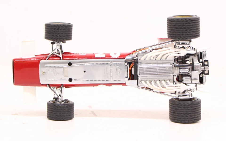 EXOTO FERRARI 312B 1970 Gran Premio de Bélgica, conducido por Ignazio Giunti 1/18 Foto 4 de 4