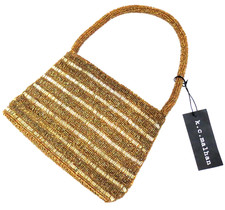 NEW - Vintage K.C. Malhan Beaded Purse Bag