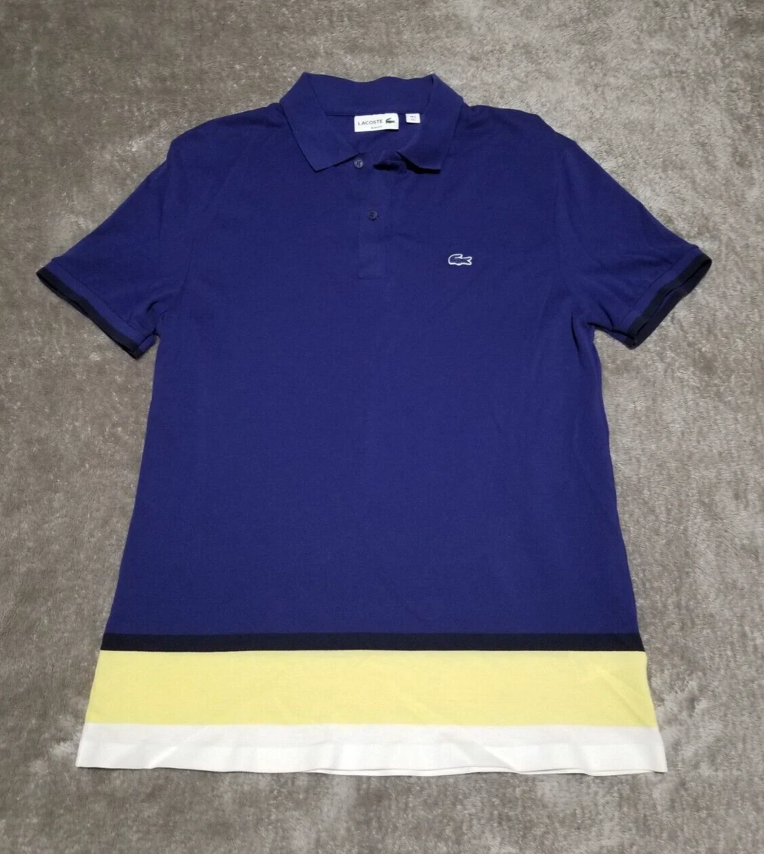 lacoste slim fit polo size 5