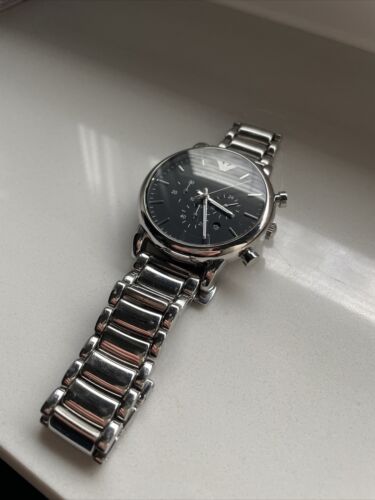 Emporio Armani Herren Chronograph Armband Uhr AR1894 - Bild 1 von 2