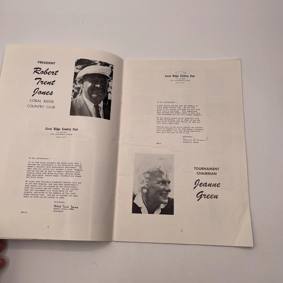 49º Campeonato de la Asociación de Golf del Sur Femenino 1964 Coral Ridge Foto 3 de 4