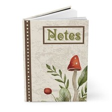 Mushroom Hardcover Journal Fairy Fables Collection