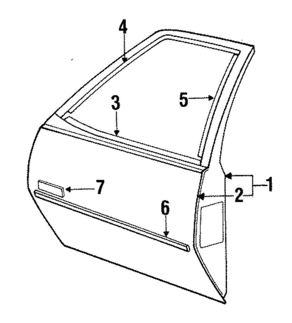 Genuine GM Mirror Assembly 20294111