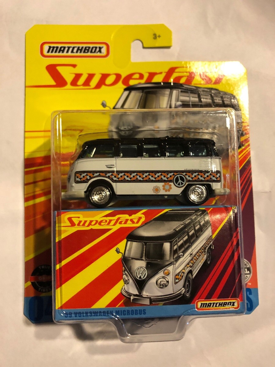 2019 MATCHBOX 50th ANNIVERSARY SUPERFAST '59 VOLKSWAGEN MICROBUS