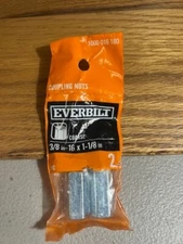 Everbilt 3/8in-16 X 1-1/8in Coupler