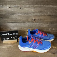 Kids Childrens New Balance Nitrel V4 Trail Running Hiking Shoes Sneakers 4.5 GUC