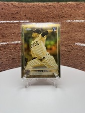 2022 Topps Gilded Collection MacKenzie Gore RC Cast In Gold Extended /199 Padres