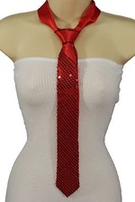 New Men Women Fashion Neck Tie Tuxedo Costume Suit White Silver Black Blue Red