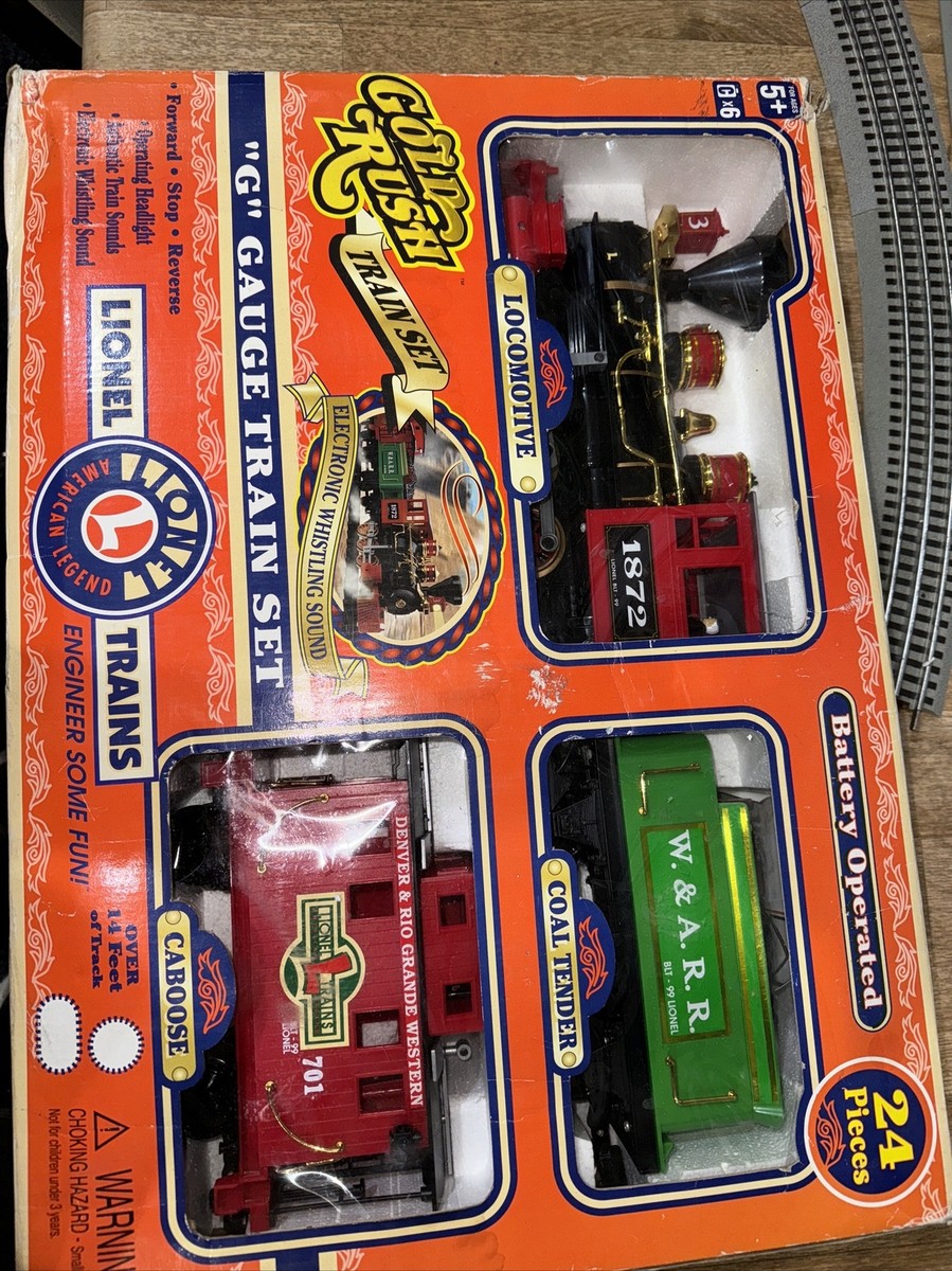 S1/top) Lionel Gold Rush Battery Operated 