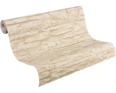 A.S. Création Tapete Vlies Wood&Stone 7071-30 Bruchstein Beige Creme 3D stylisch