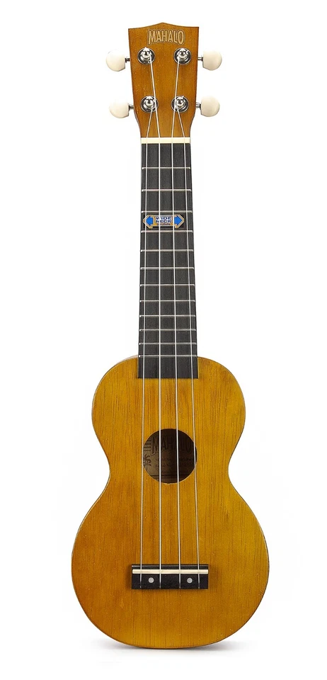 Mahalo MK1-PWTBR Kahiko Plus Soprano Ukulele. Wide Neck Trans Brown, Brand NEW - Image 2 of 4