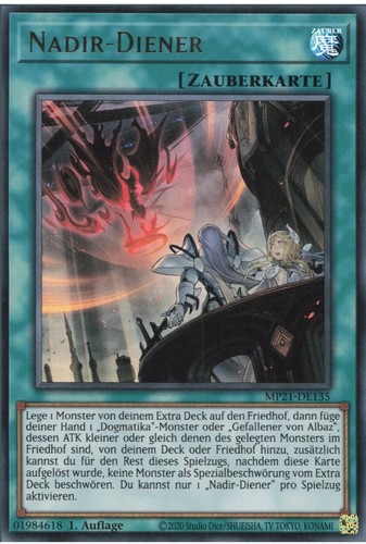 Yu-Gi-Oh! 2021 Tin of Ancient Battles MP21-DE Einzelkarten deutsch 1/2 - Bild 135 von 250
