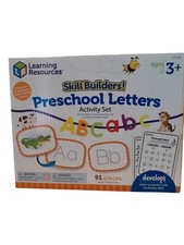 Learning Resources Skill Builders Preschool Letters Multicolor LER1244 