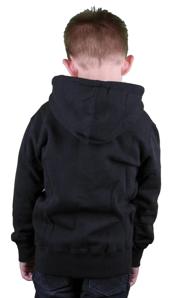 Iron Fist Boy's Kids Creepy Steve Monster Black Hoodie Sweatshirt IFK0086US NWT Foto 3 de 3