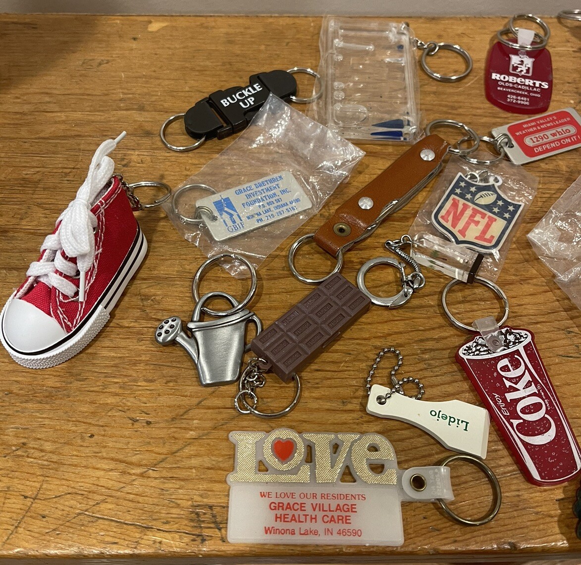 1910's～ SWEET-ORR ADVERTISING KEY RING ☆SWEET ORR☆ 1910's